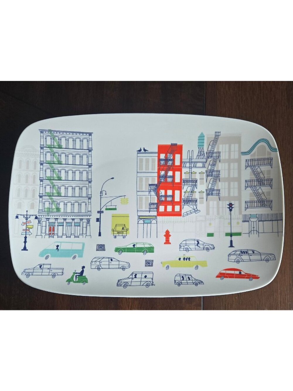 Kate Spade New York Hopscotch Drive Platter Large Oblong